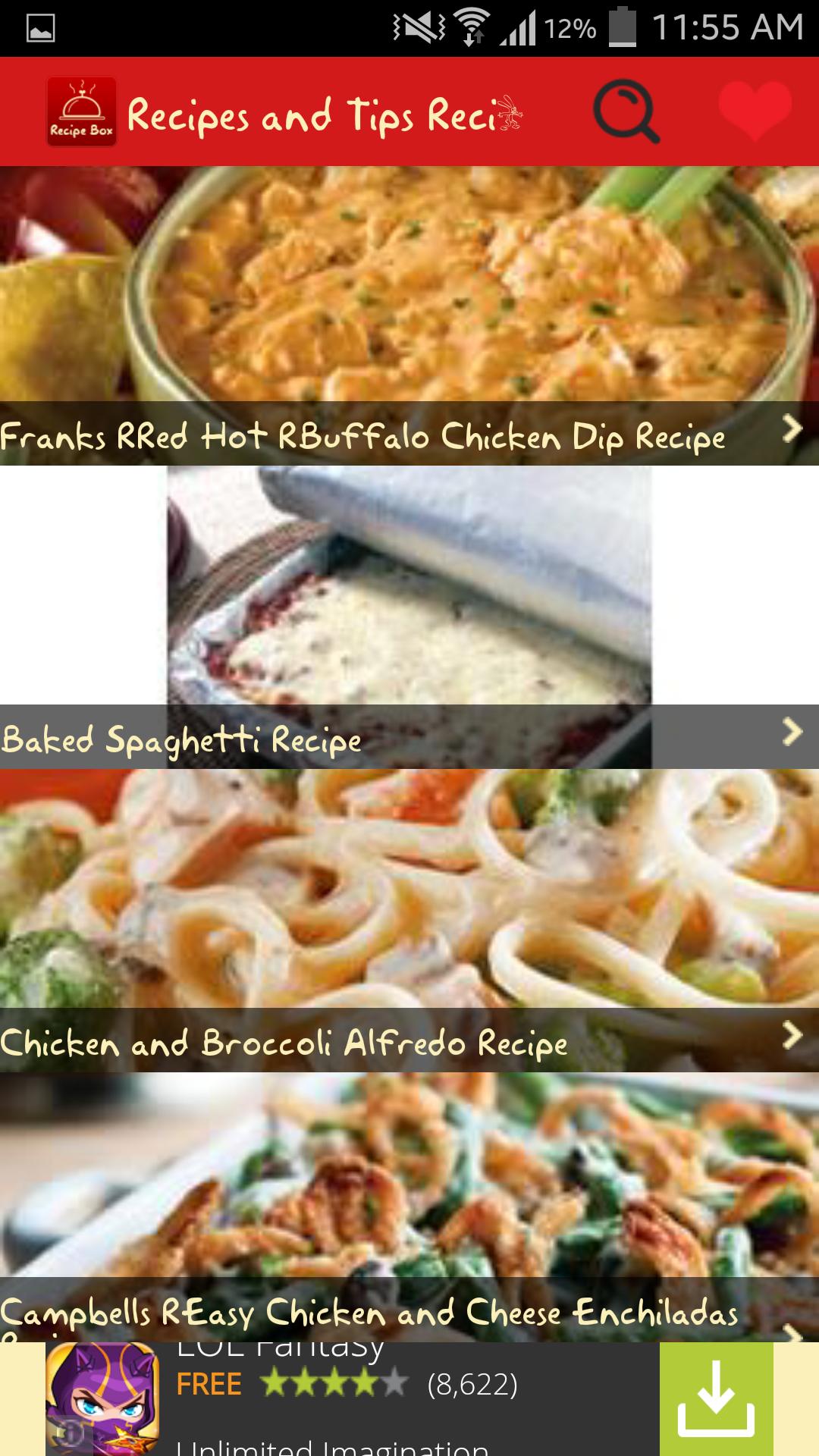 Recipes Tips