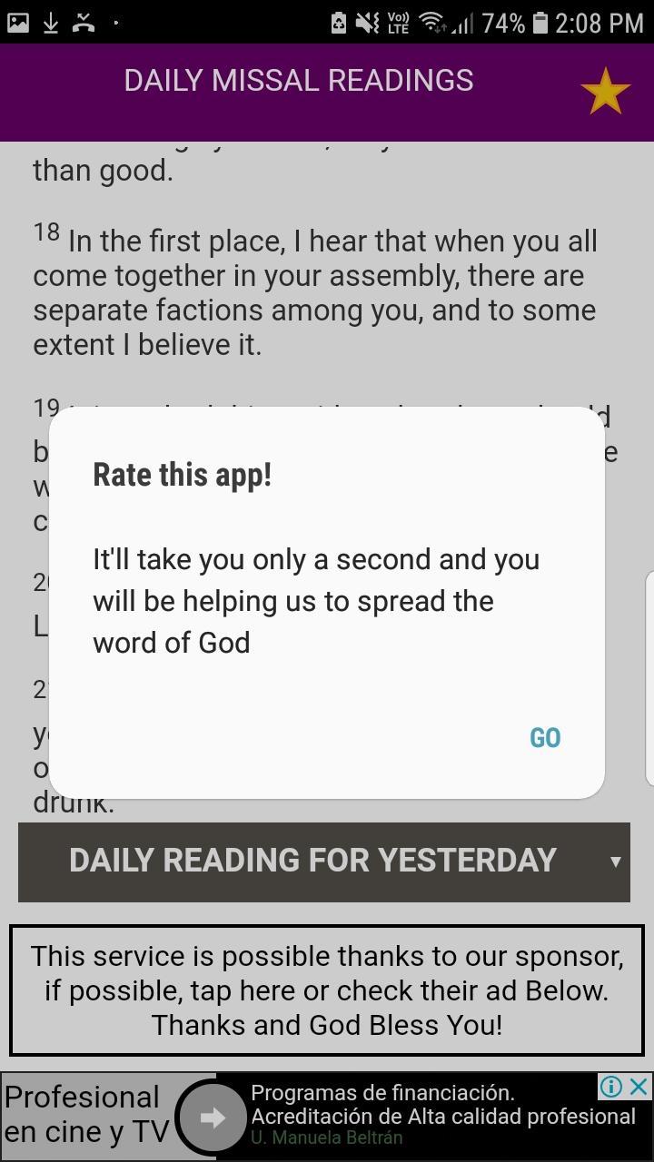 Daily Mass (Catholic Church Da