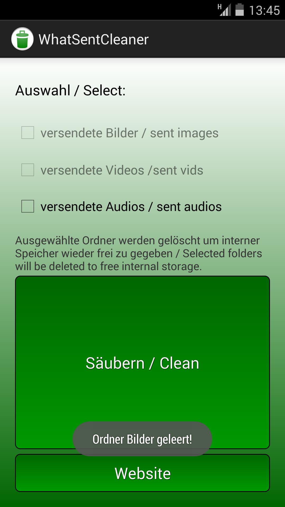 WhatSentCleaner
