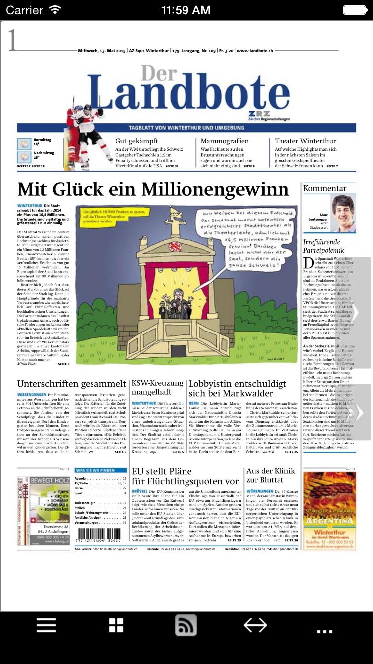 Der Landbote Mobile