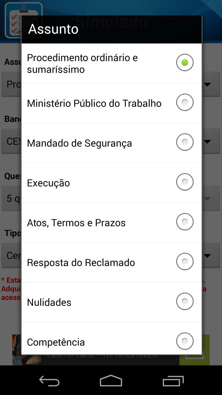 Direito Processual do Trabalho