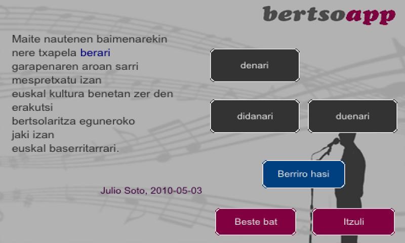 Bertsoapp