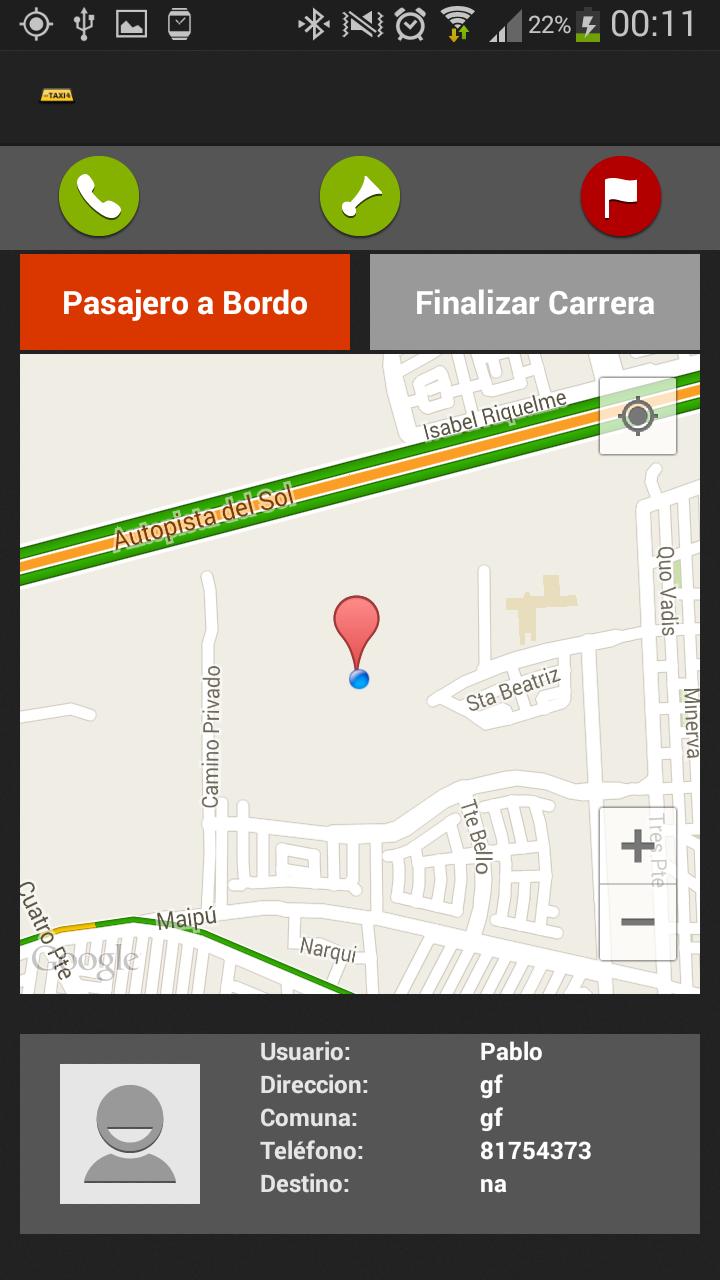 MyTaxi Taxista
