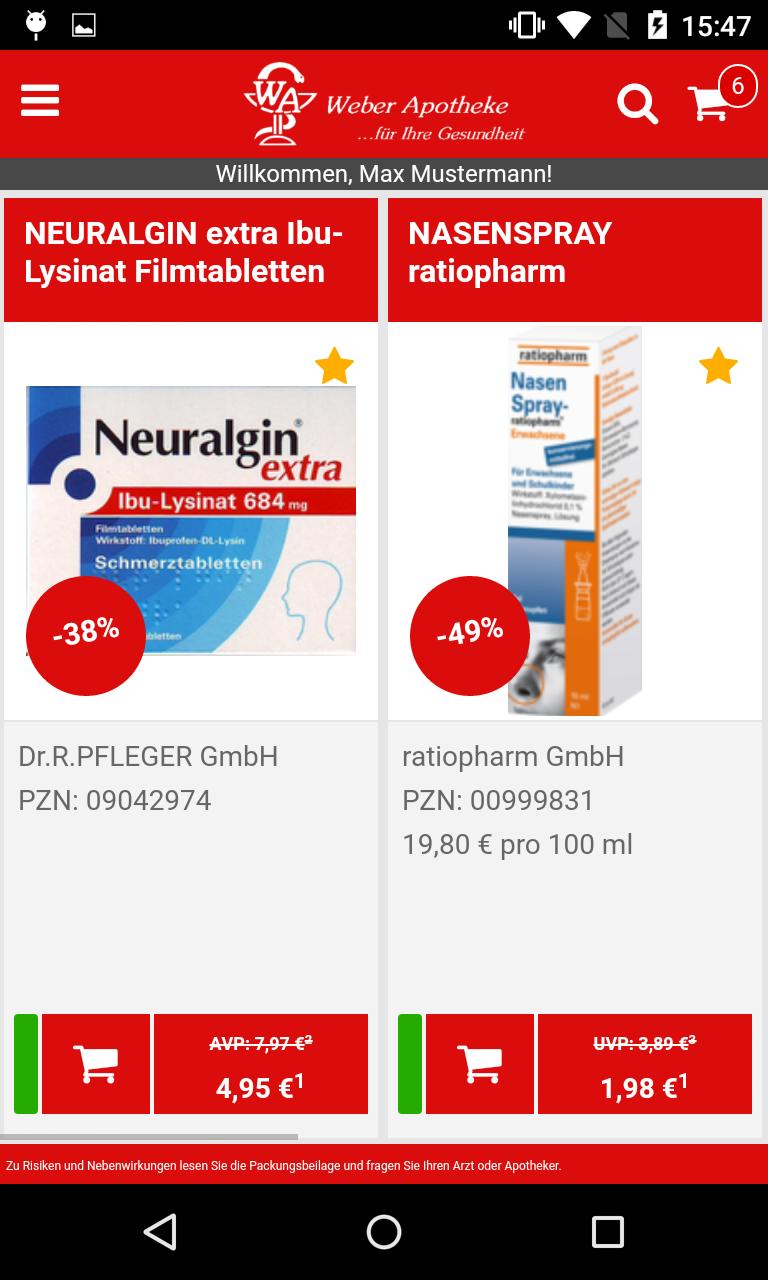 Weber Apotheken APP