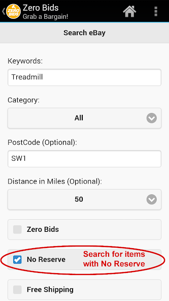Zero Bids