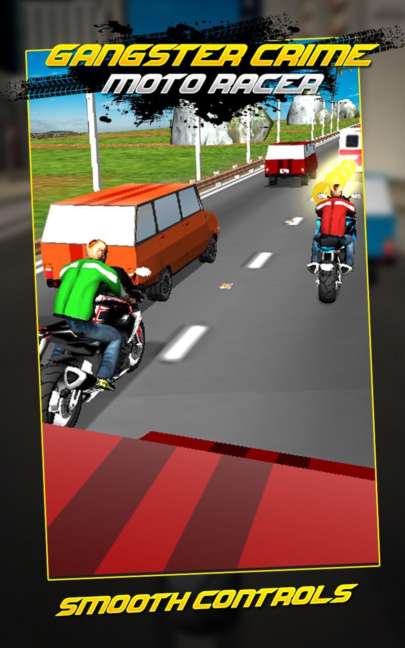 Gangster Crime Moto Racing