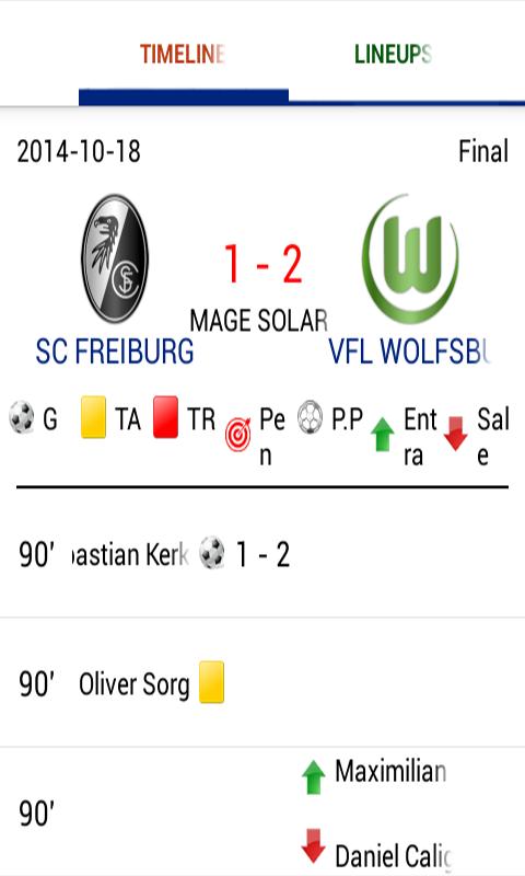 Live Soccer: German League