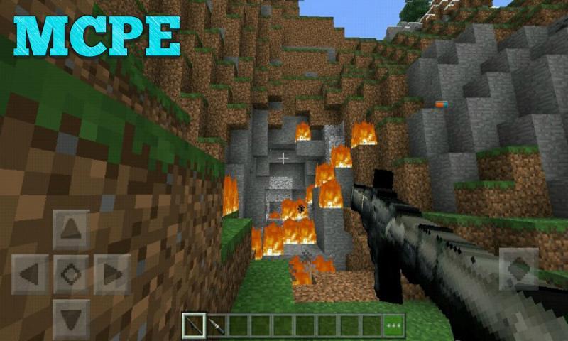 Rocket Launcher Addon for MCPE