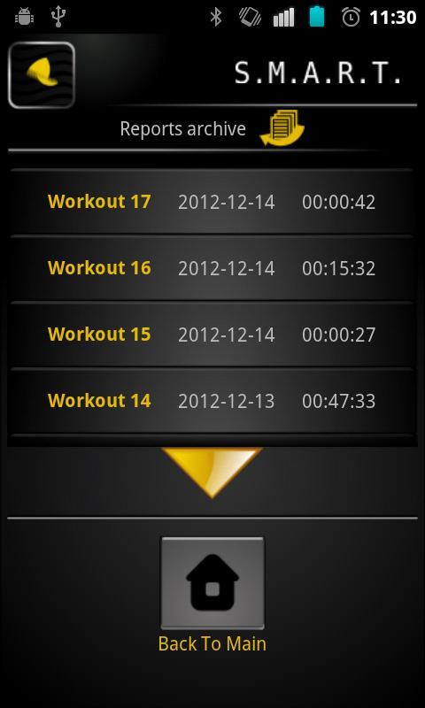 SMART workout