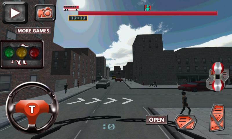 SAN ANDREAS Bus Mission 3D