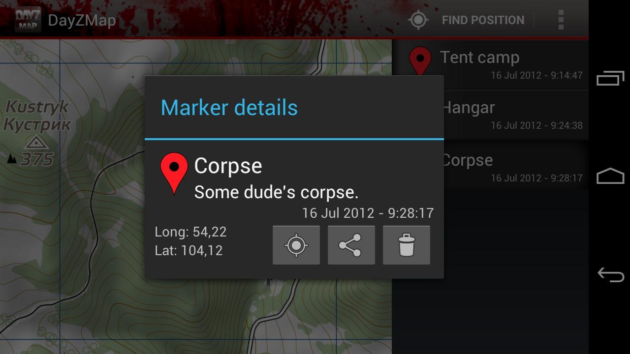 DayZ Map
