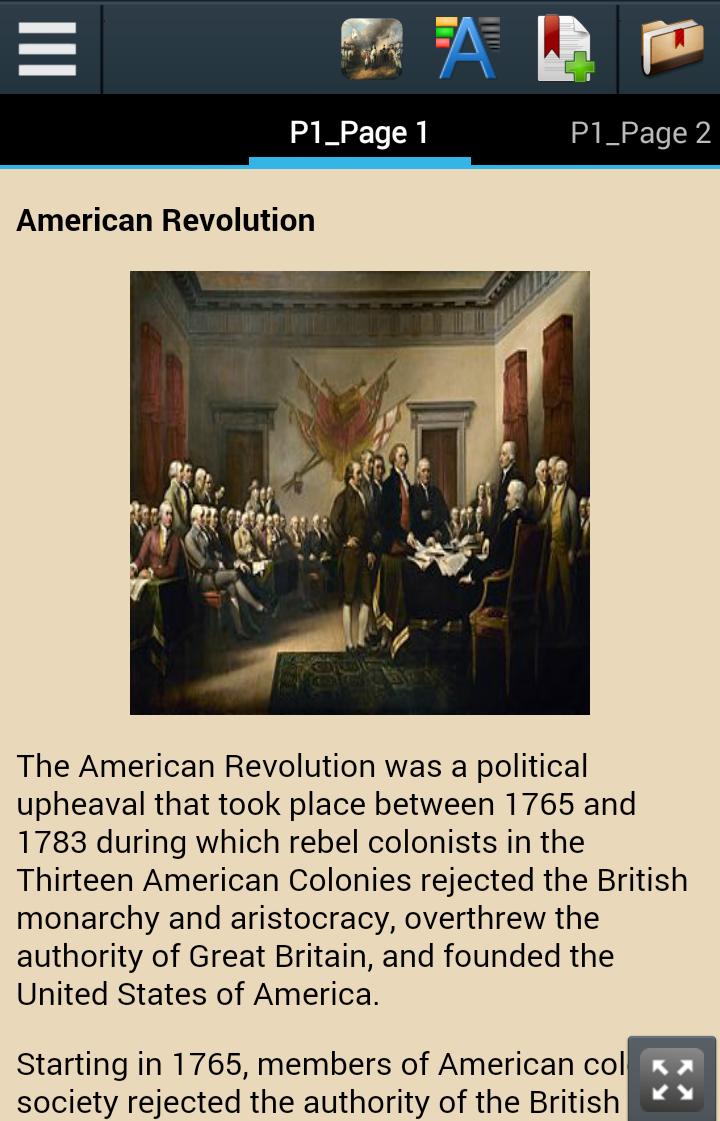 American Revolution History
