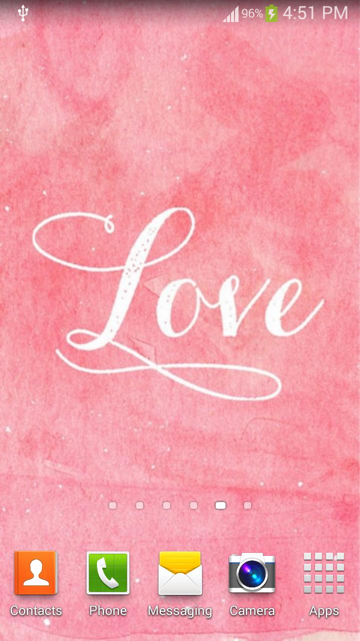 Girly Live Wallpaper