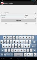 Dosing Calculator