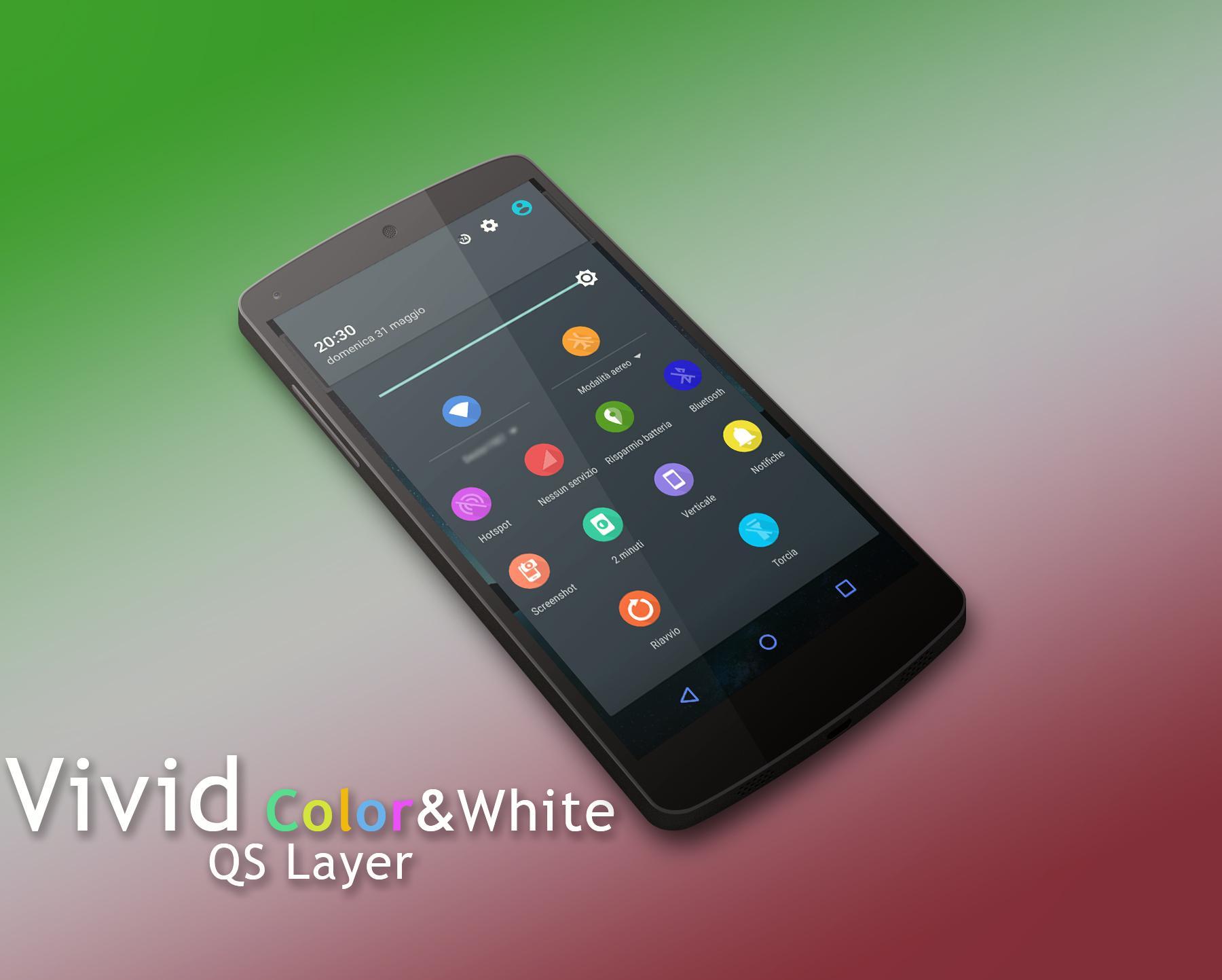 Vivid Color - Layers Theme