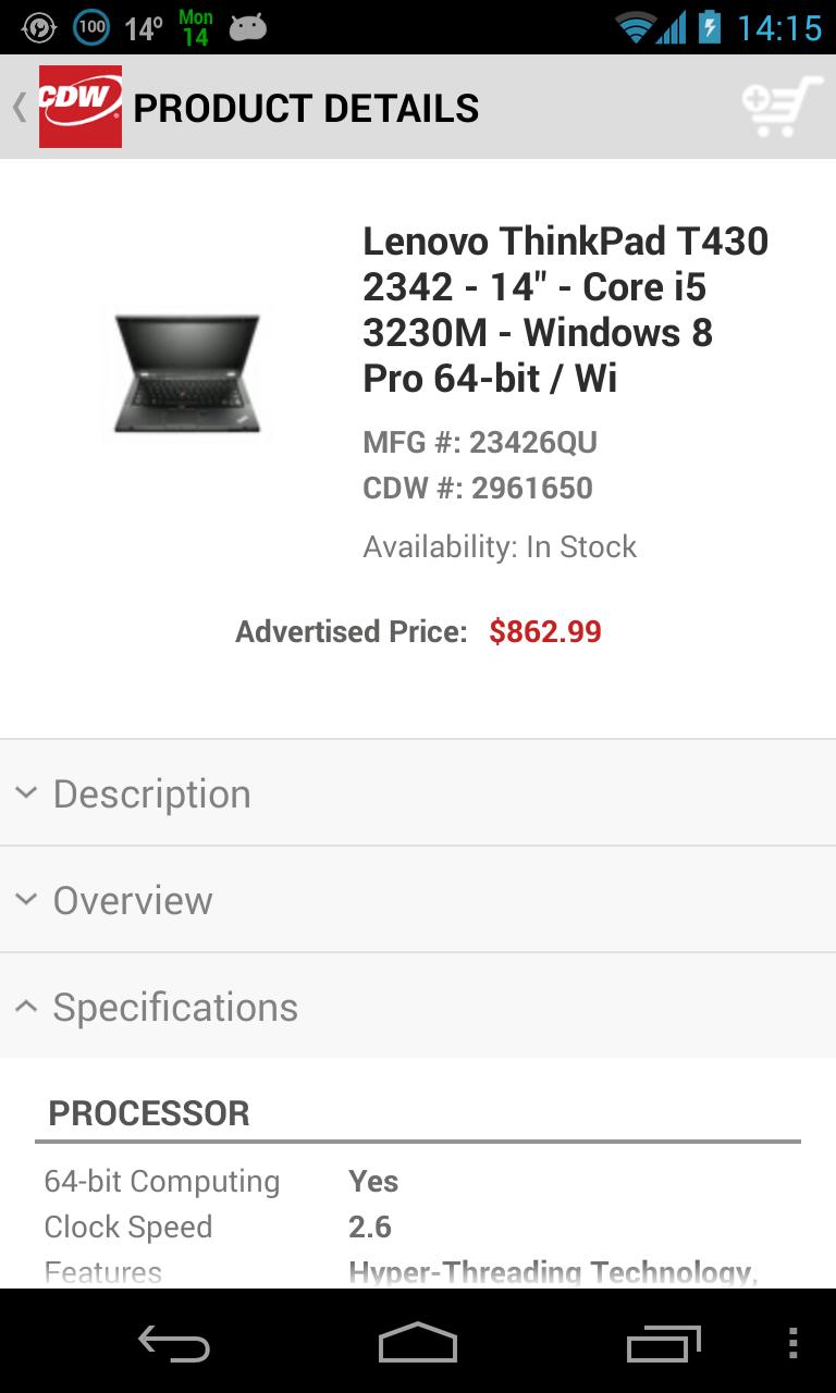 CDW CA