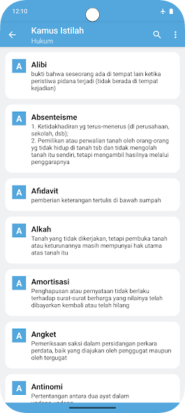 Kamus Istilah