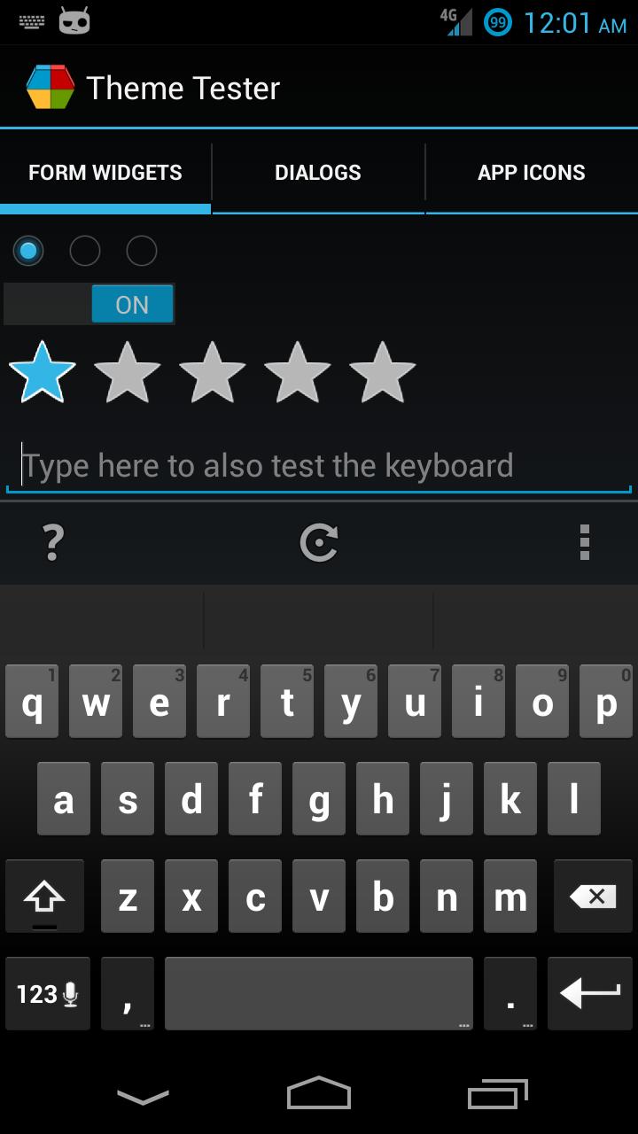 Theme Tester