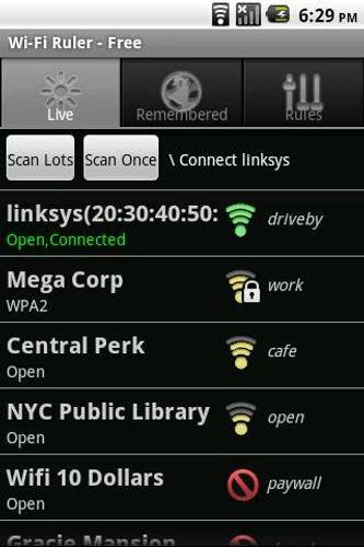 Wi-Fi Ruler (a WiFi Manager)