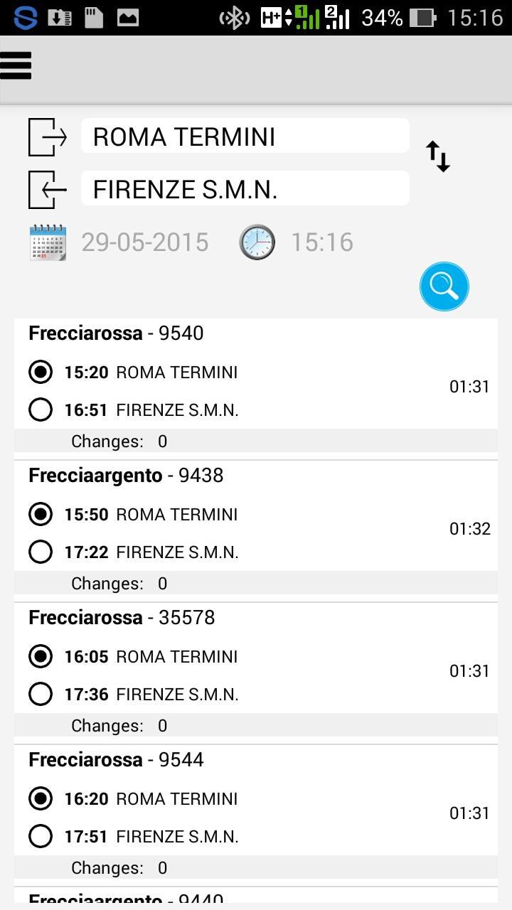 Trains Timetable