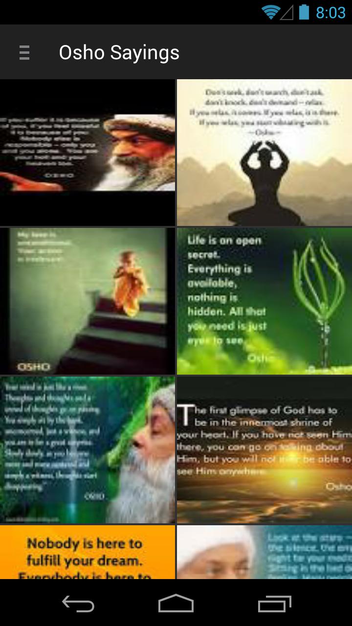Osho Sayings