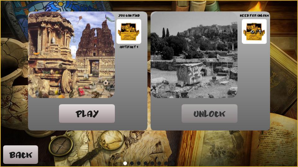 Lost City. Hidden objects