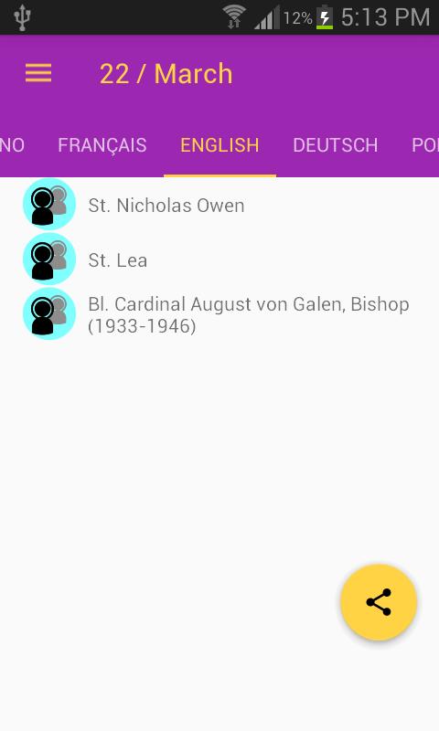 Catholic Saints