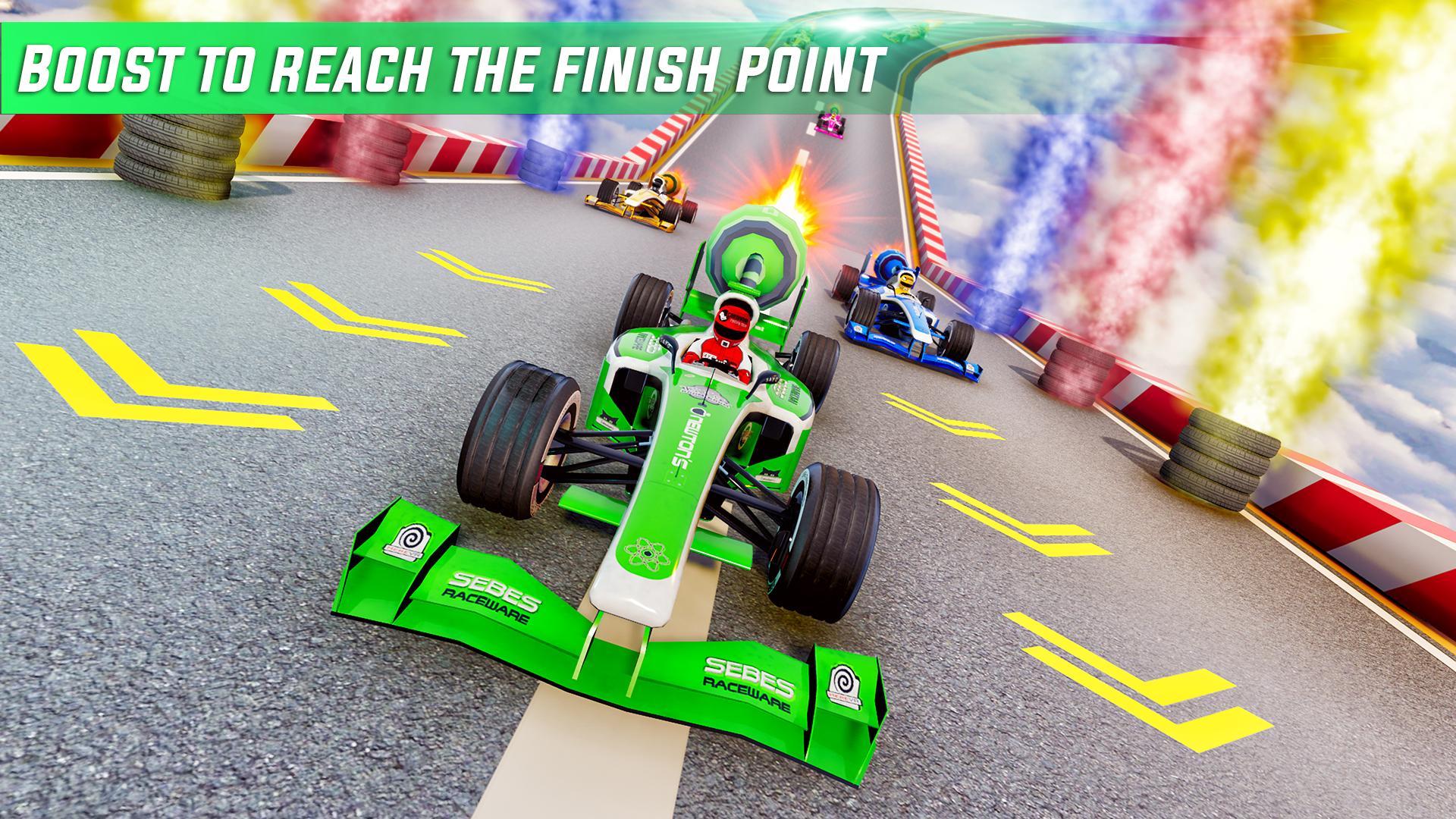 Top Speed Formula Car Racing Stunt: Ramp Car Stunt