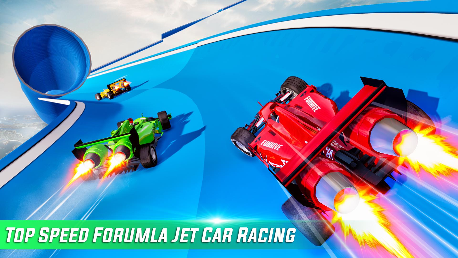Top Speed Formula Car Racing Stunt: Ramp Car Stunt