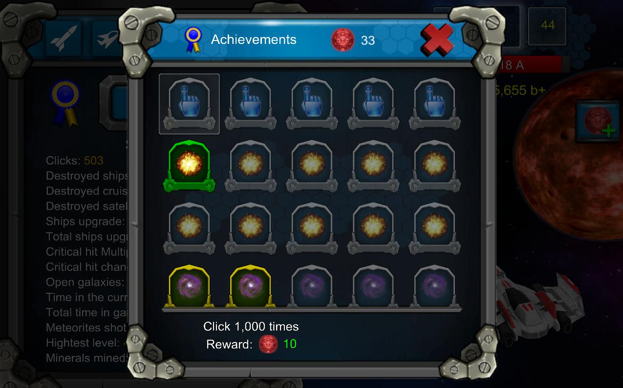 Galaxy War Clicker