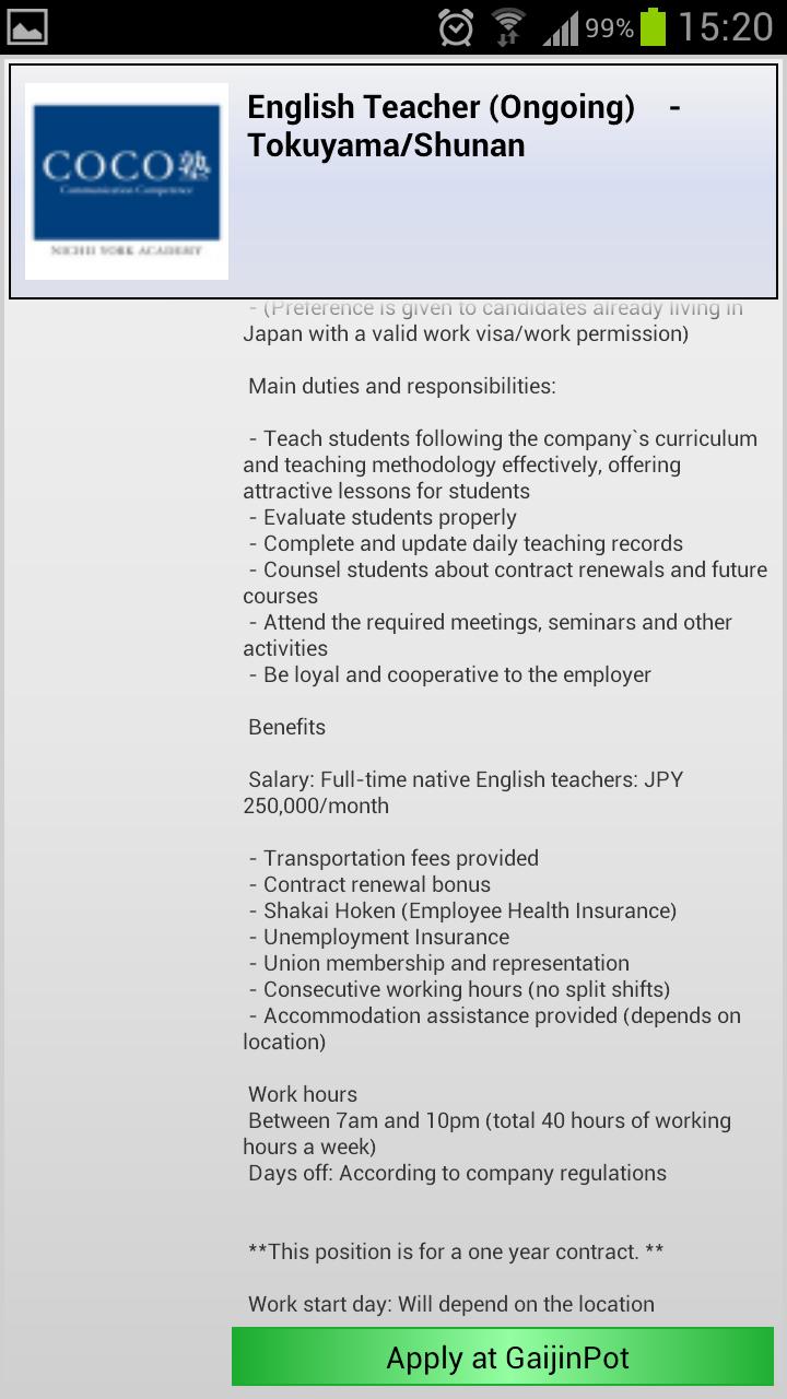 Japan Jobs