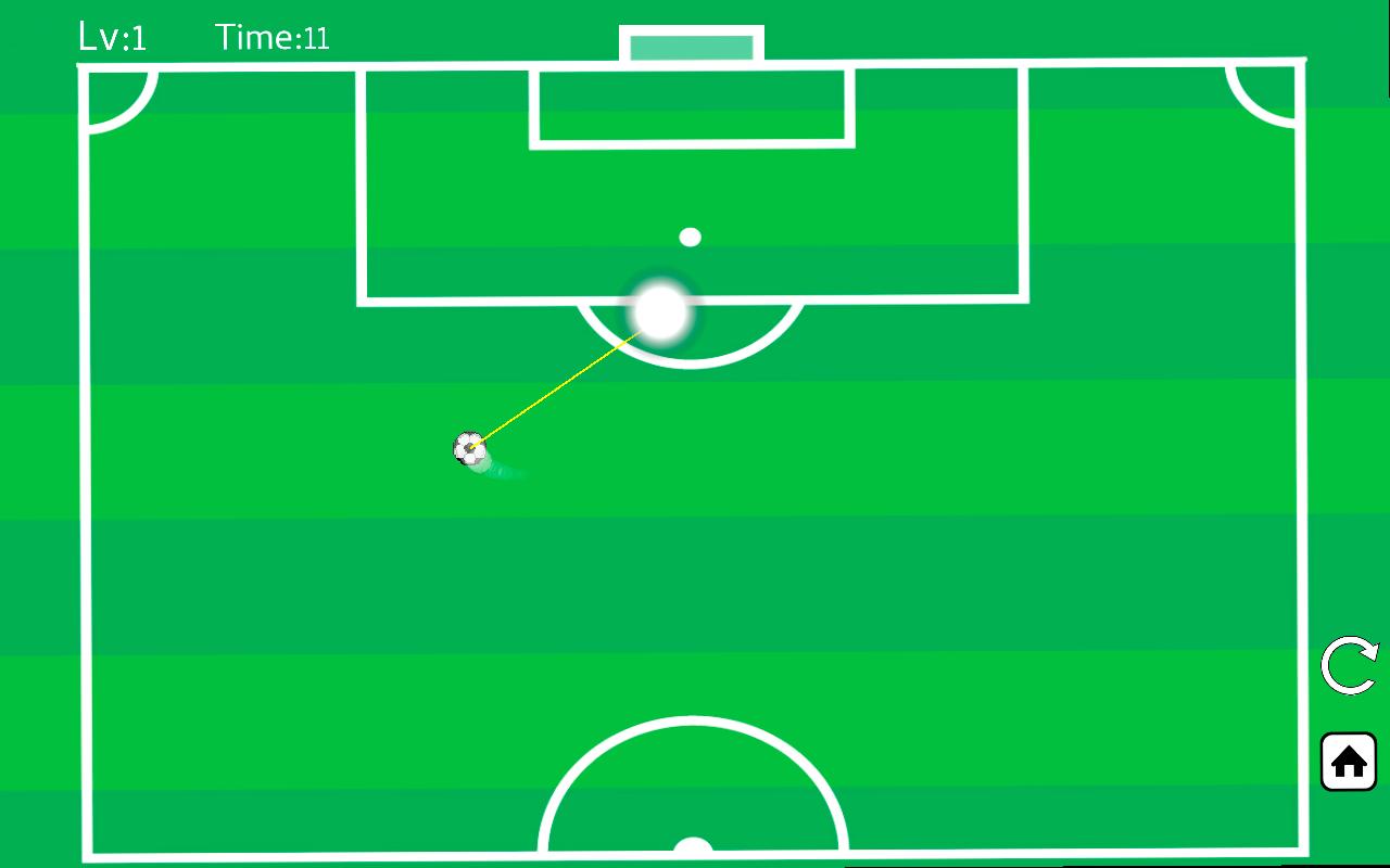 Shoot Goal-  Rope Swing Physic