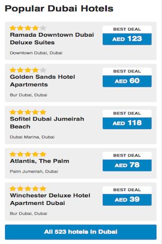 Dubai Hotels Booking Cheap