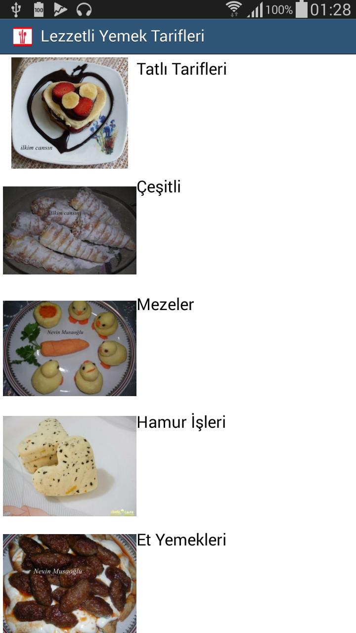 Lezzetli Yemek Tarifleri