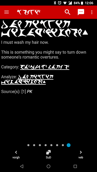 boQwI' (Klingon language)