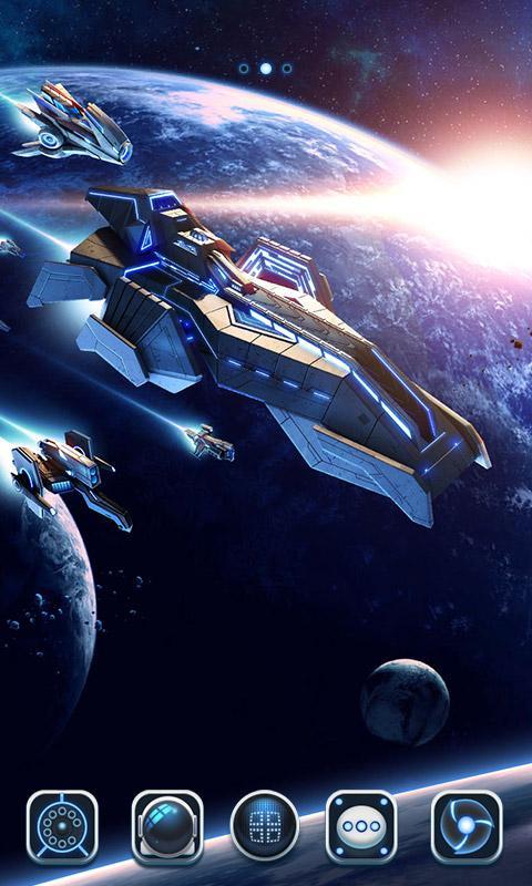 (FREE)Galaxy GO Launcher Theme