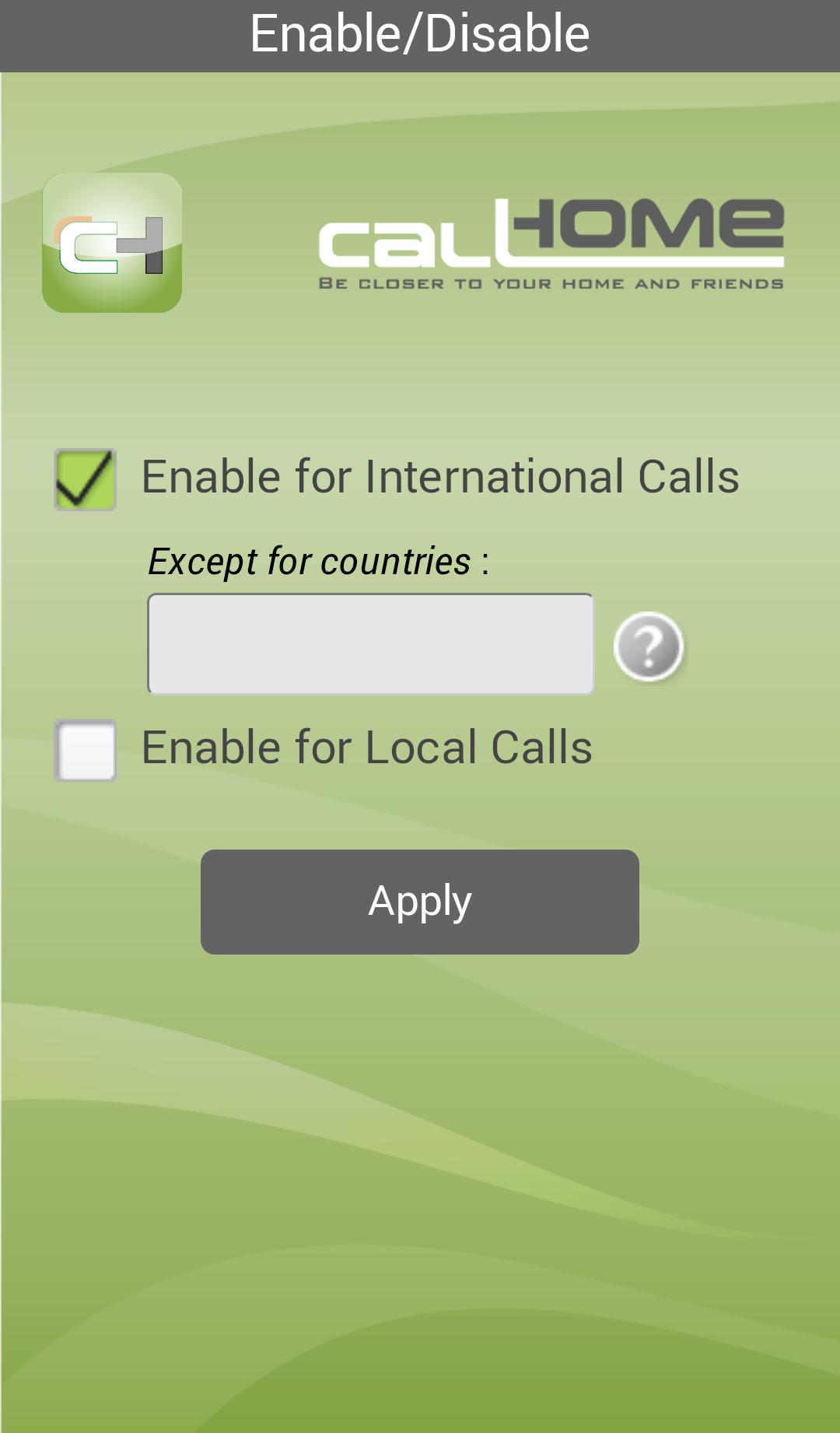 CallHome Card Bahrain