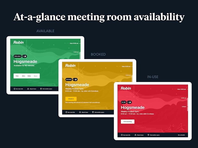 Robin - Meeting room display