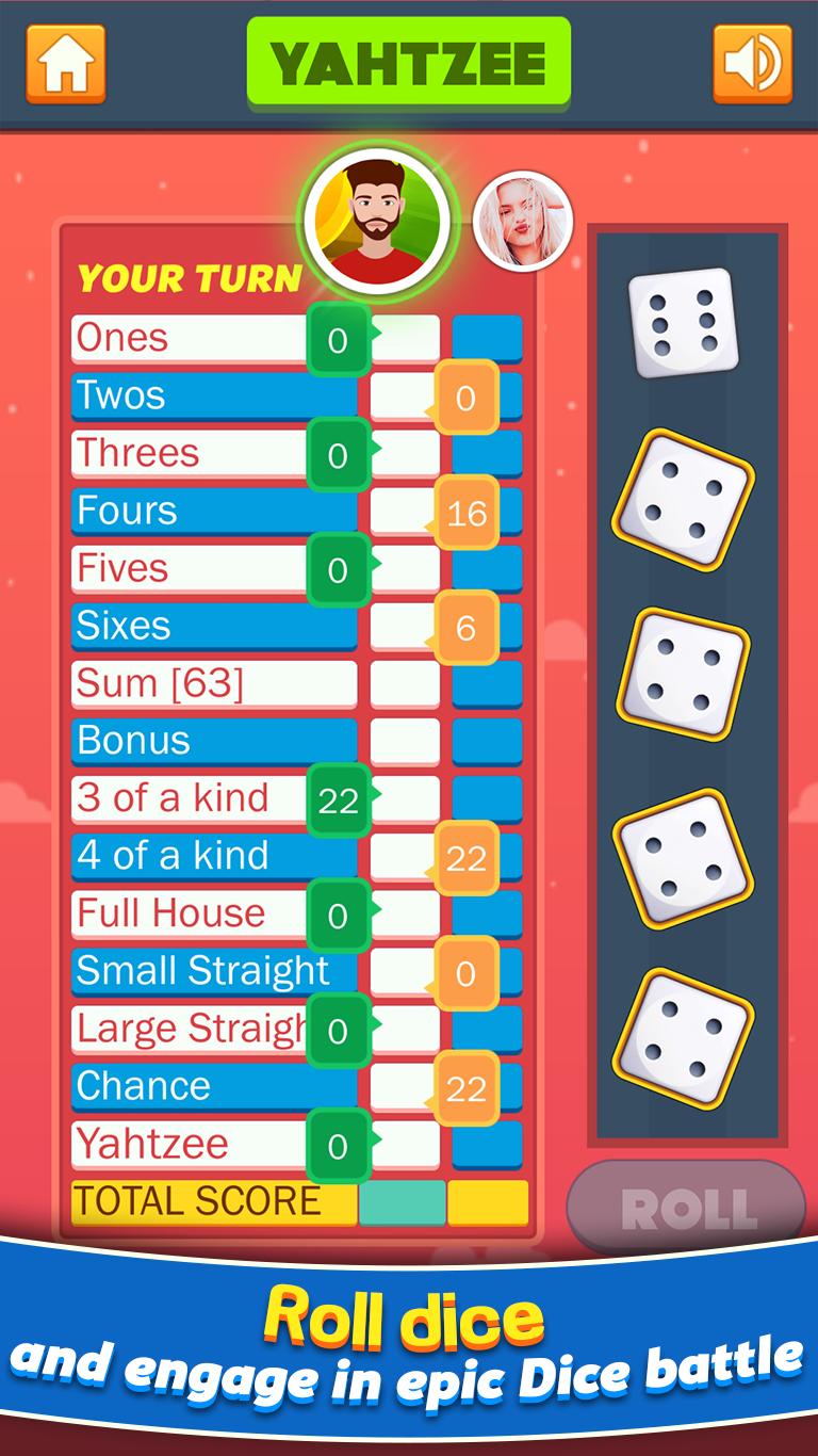 Yahtzee Dice