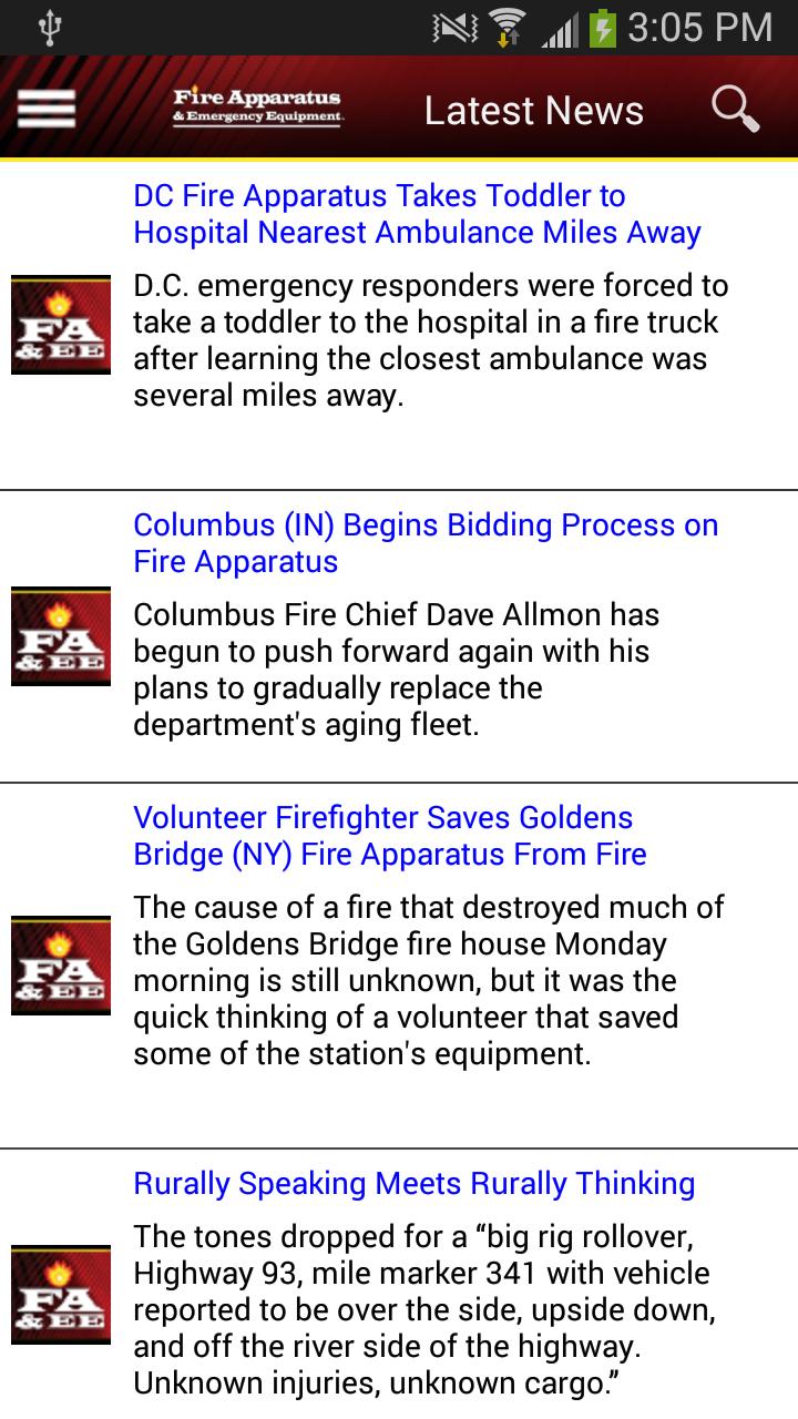 Fire Apparatus News