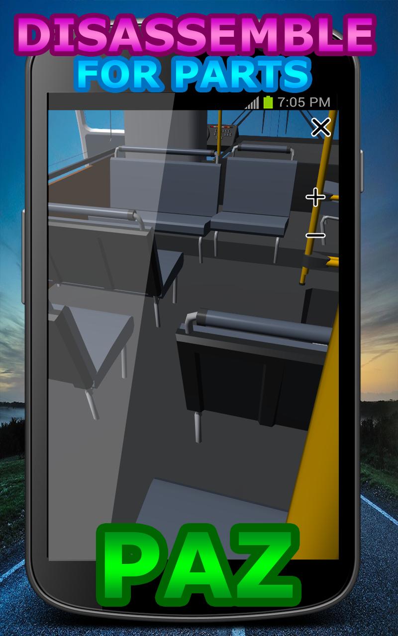 Disassemble for Parts PAZ Bus