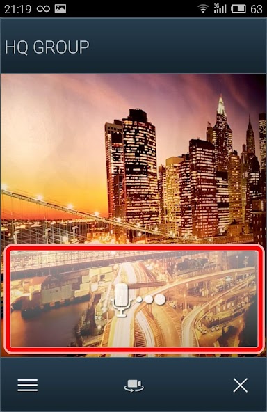 Voice and Video Walkie Talkie