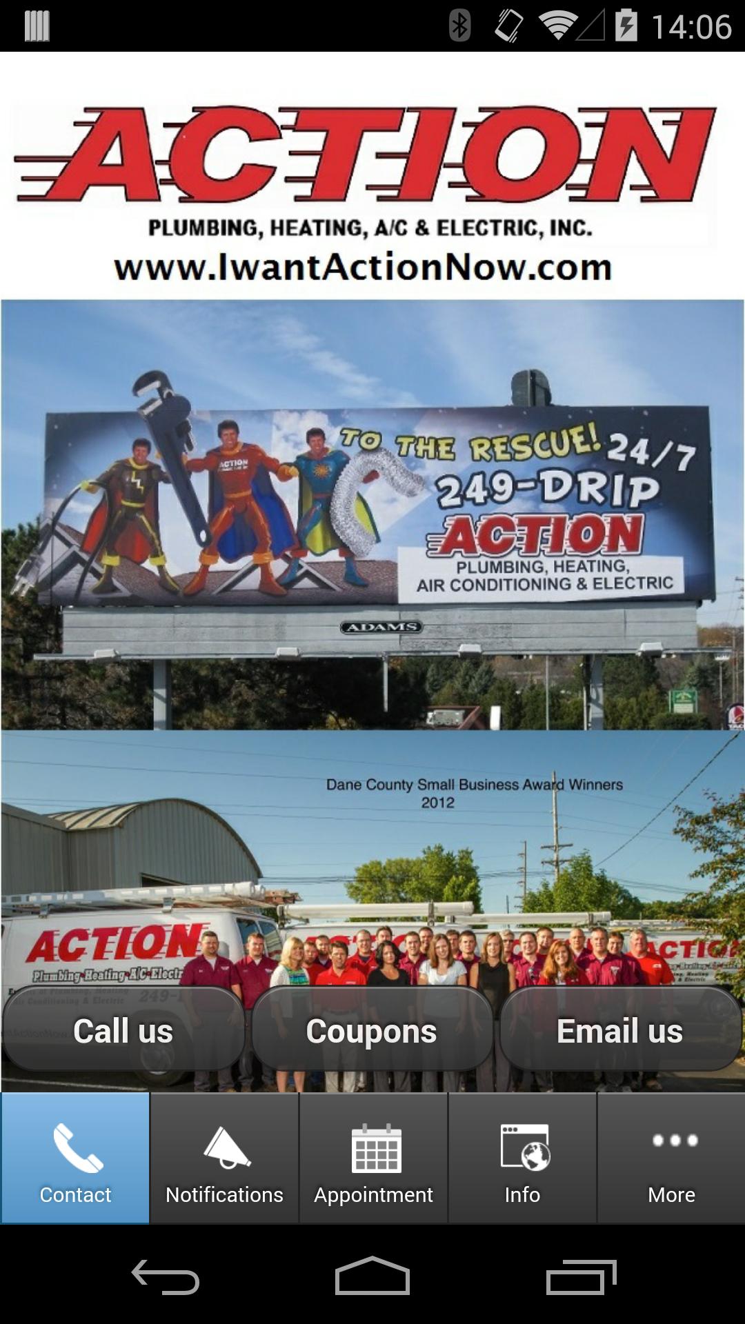 Action Plumbing, Heating, AC