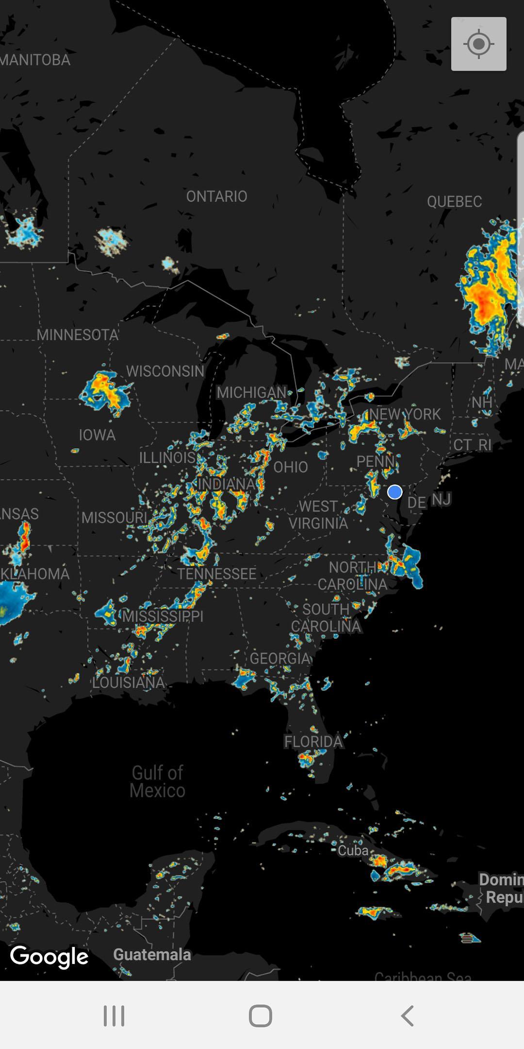 Squall : Weather Radar, Live D