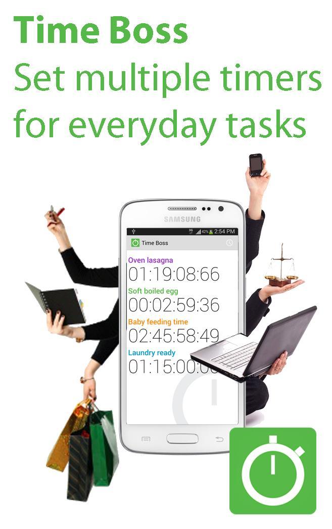 Time Boss: timer and stopwatch