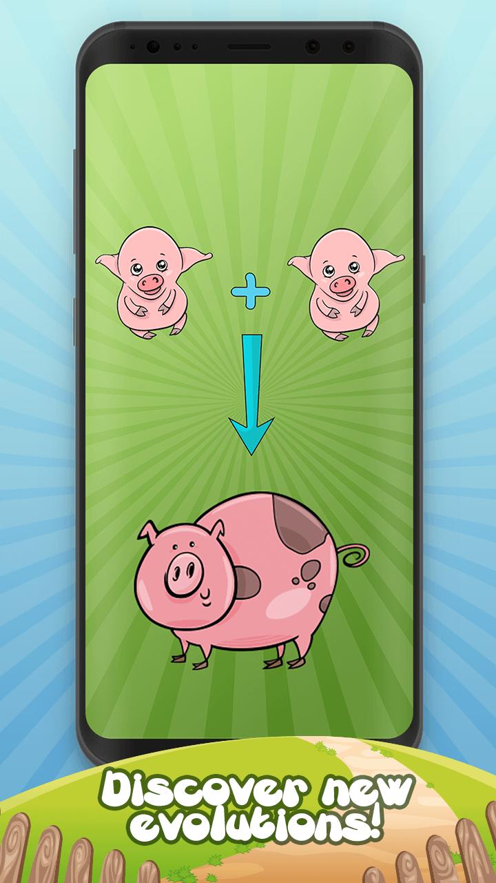 Pig Merge - Clicker Evolution Game