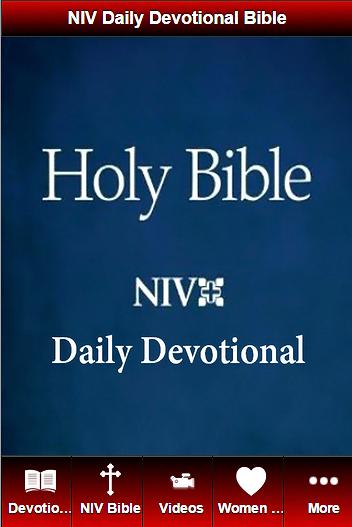 NIV Daily Devotional Bible