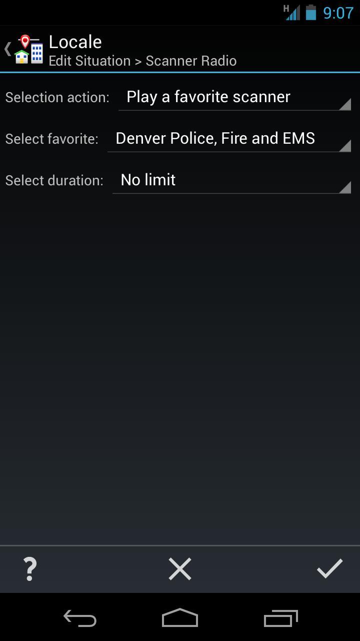 Scanner Radio Locale Plug-in