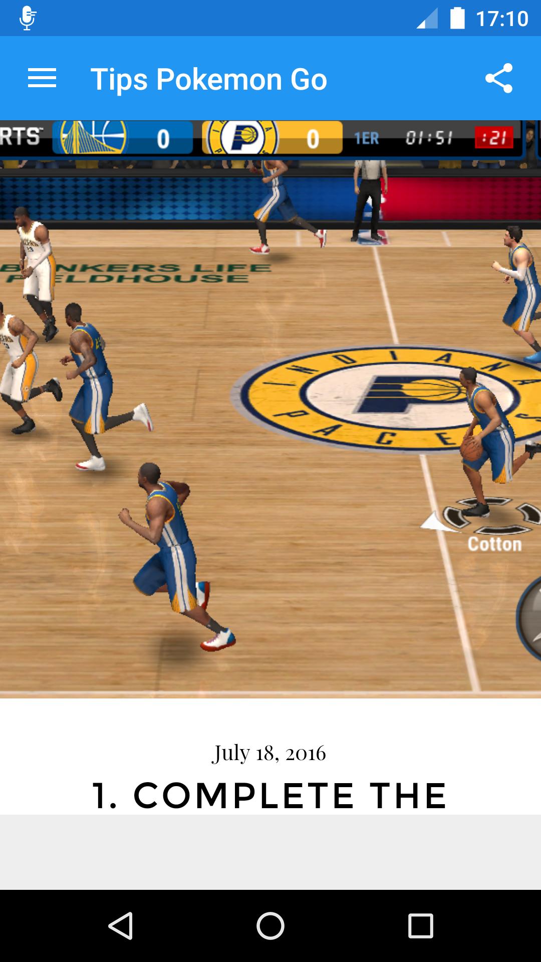 Tips for NBA LIVE Mobile 2016