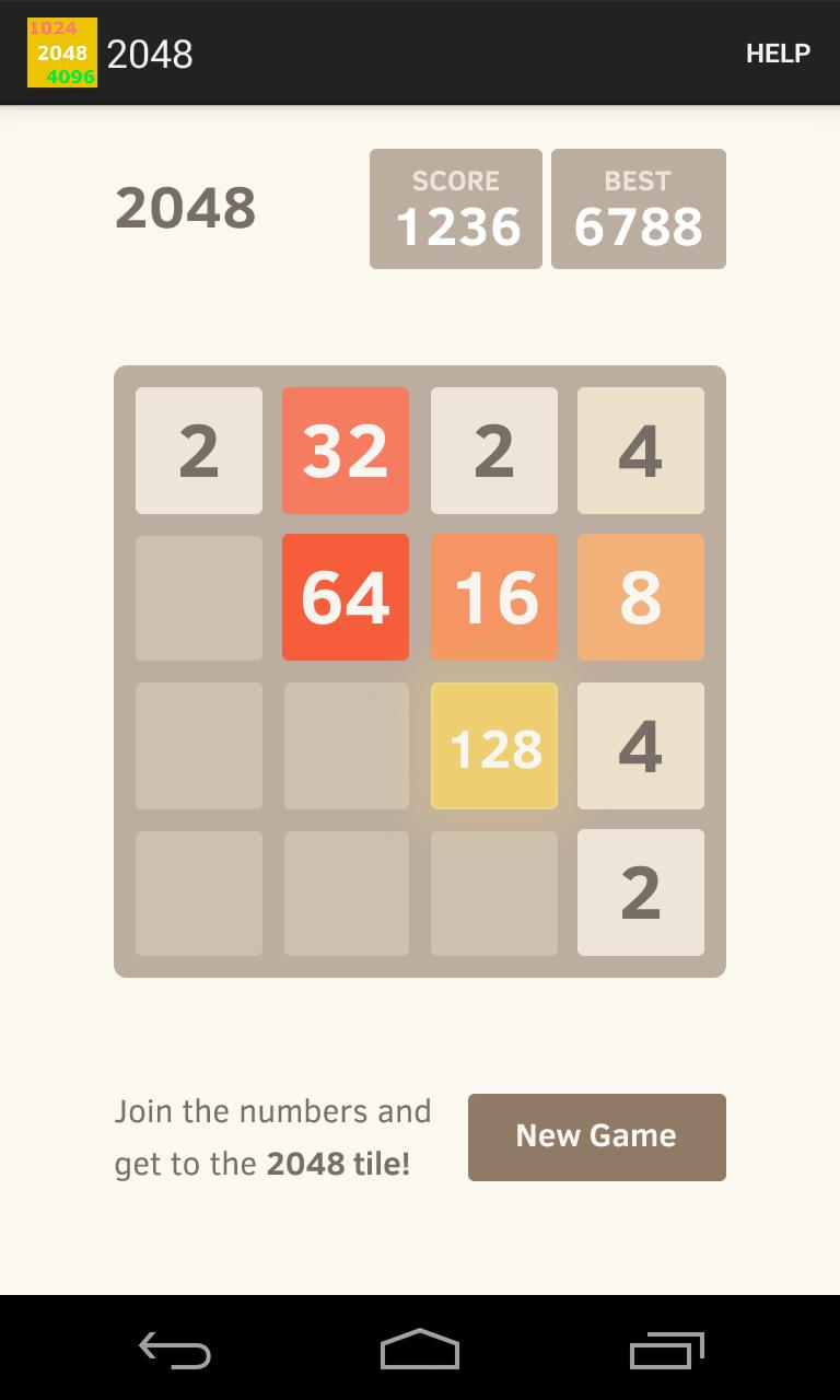 1024 2048 4096 Number Puzzle